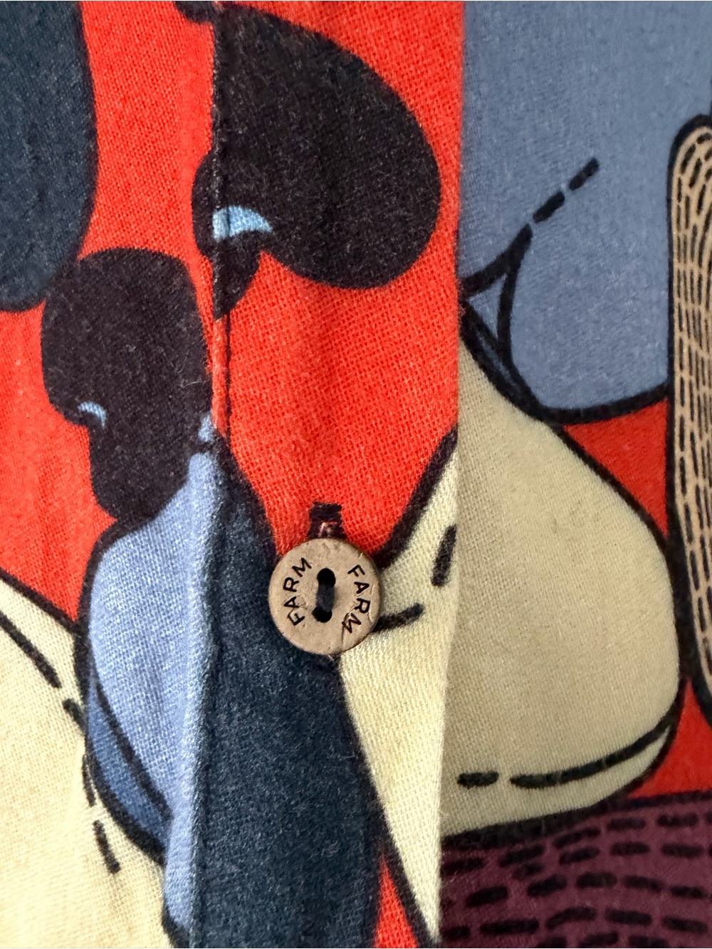 Anthropologie Farm Rio XL Retro Inspired Paloma Button-down Shirt - Picture 9 of 16